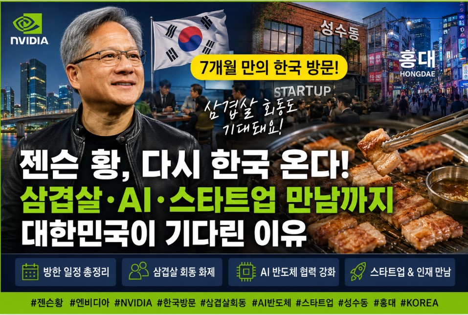 젠슨황 다시 한국 온다