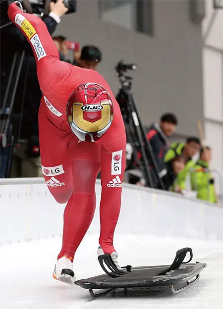 평창 스켈레톤 윤성빈 선수