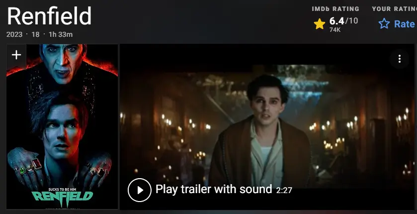 렌필드 줄거리, 평점, 후기