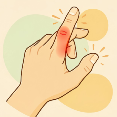 손가락 마디 통증