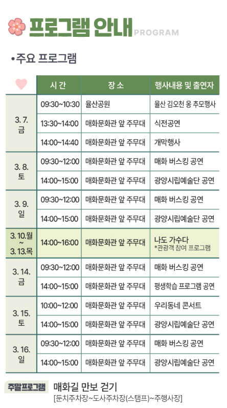 2025 광양매화축제 총정리5