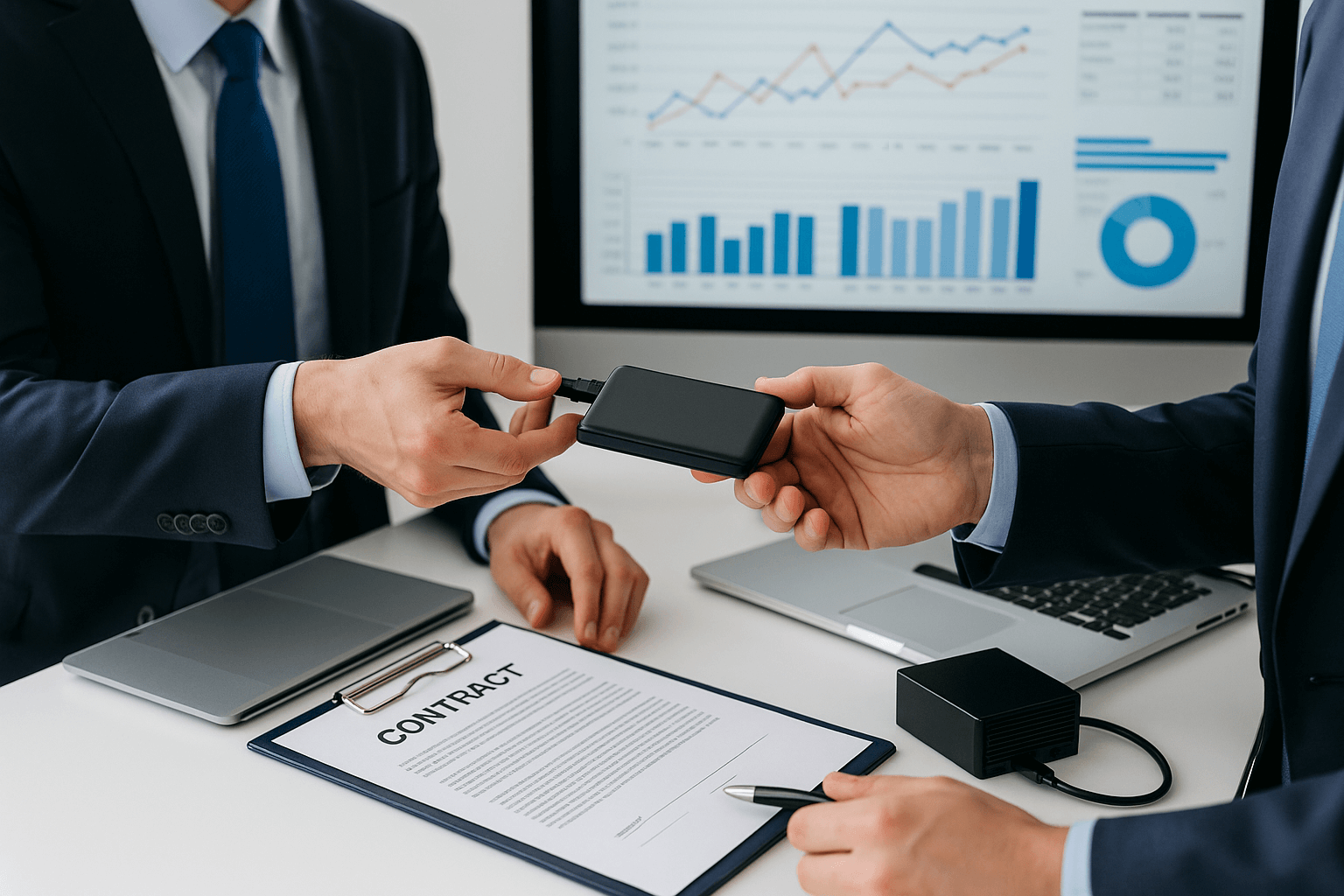 데이터 판매 사진