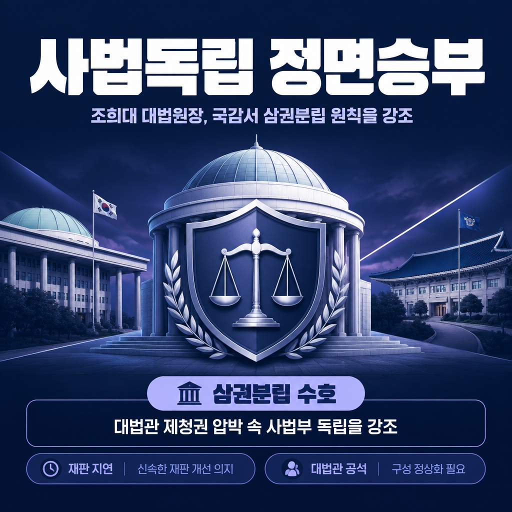 사법독립 정면승부
