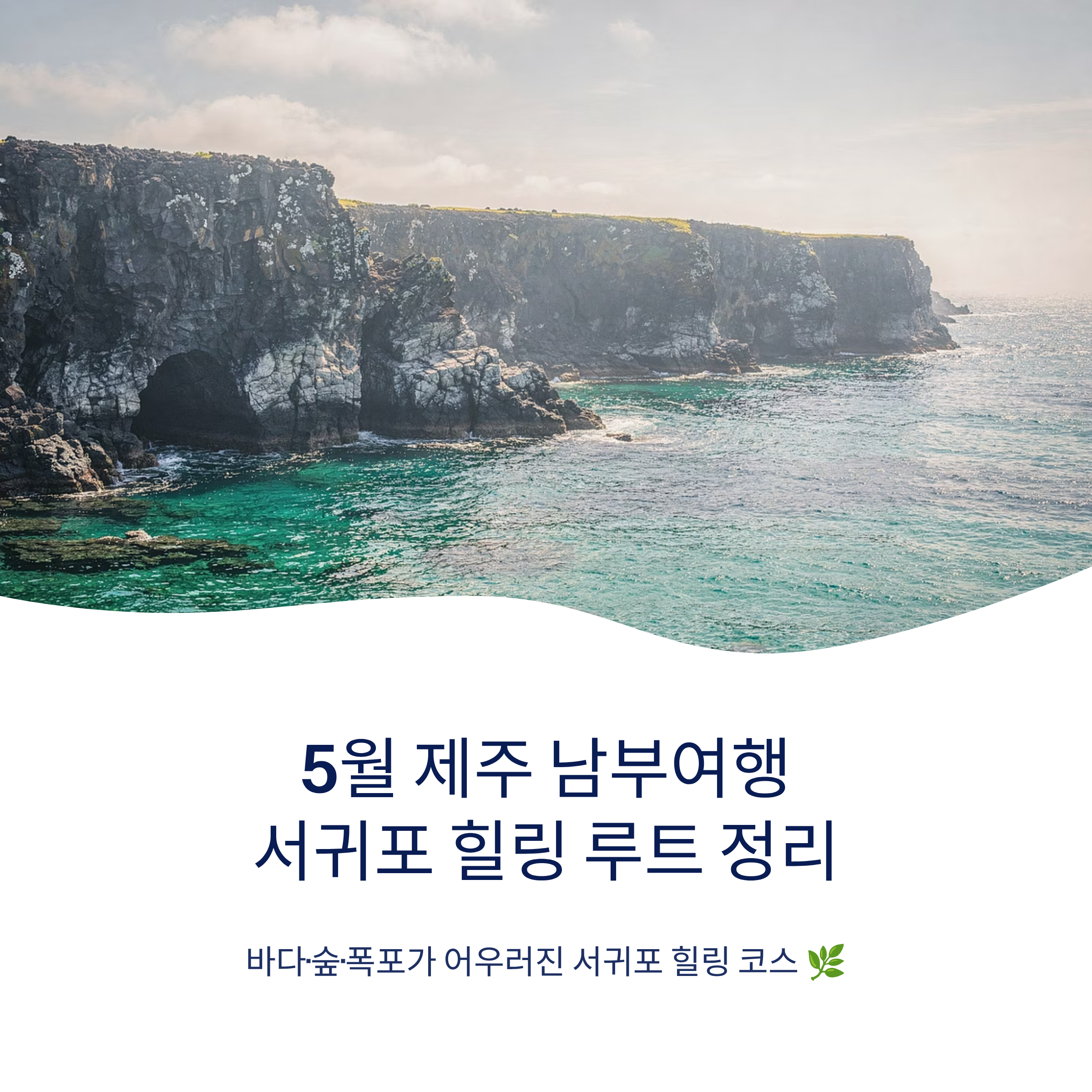 5월 제주 남부여행 서귀포 힐링 루트 정리