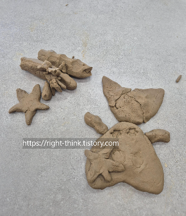 옹기만들기 체험 - 남은 흙반죽으로 놀기