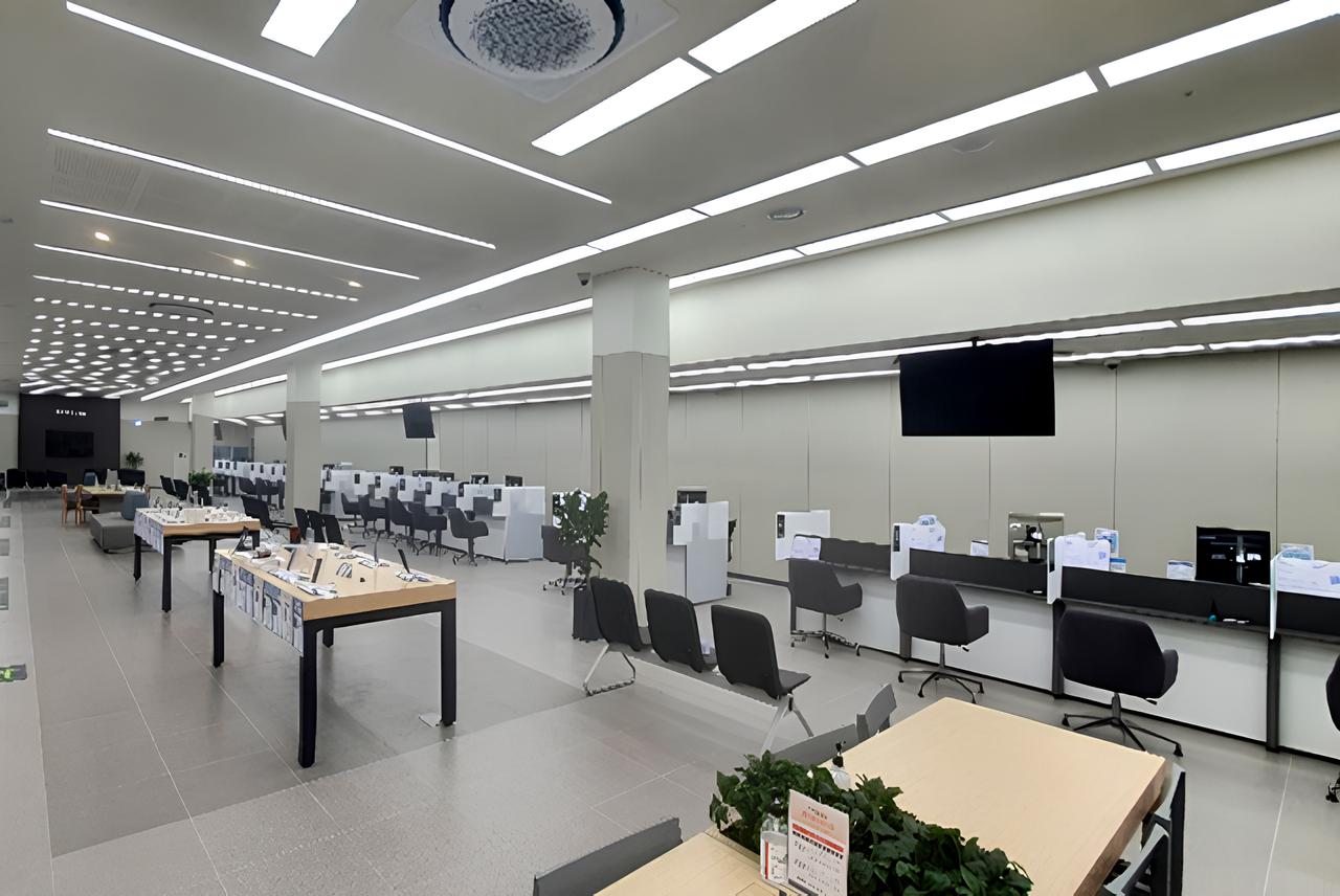 삼성 서비스센터 내부의 A/S 수리실