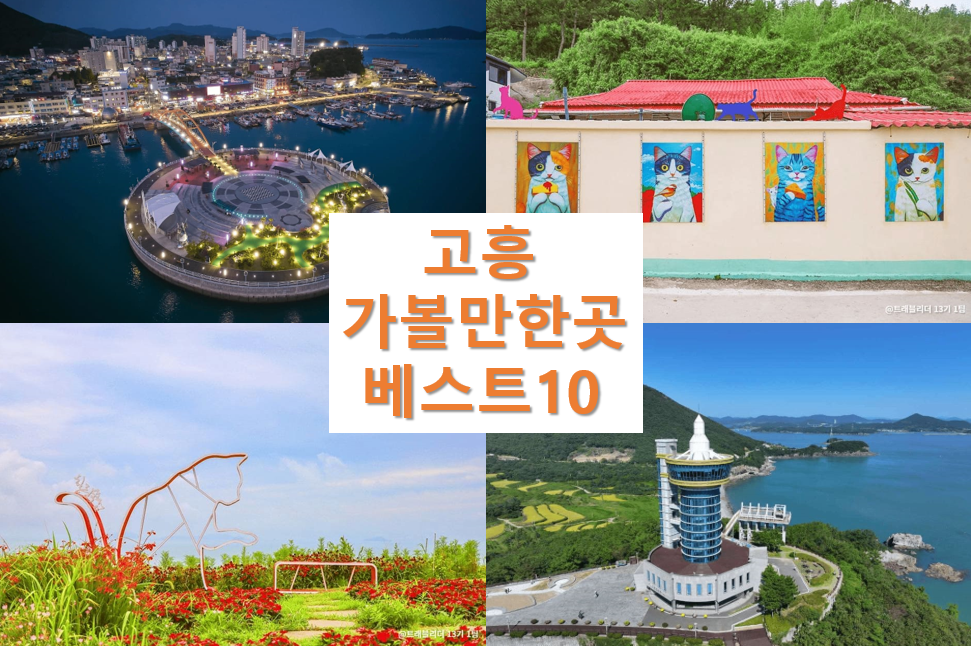 고흥 가볼만한곳 베스트10