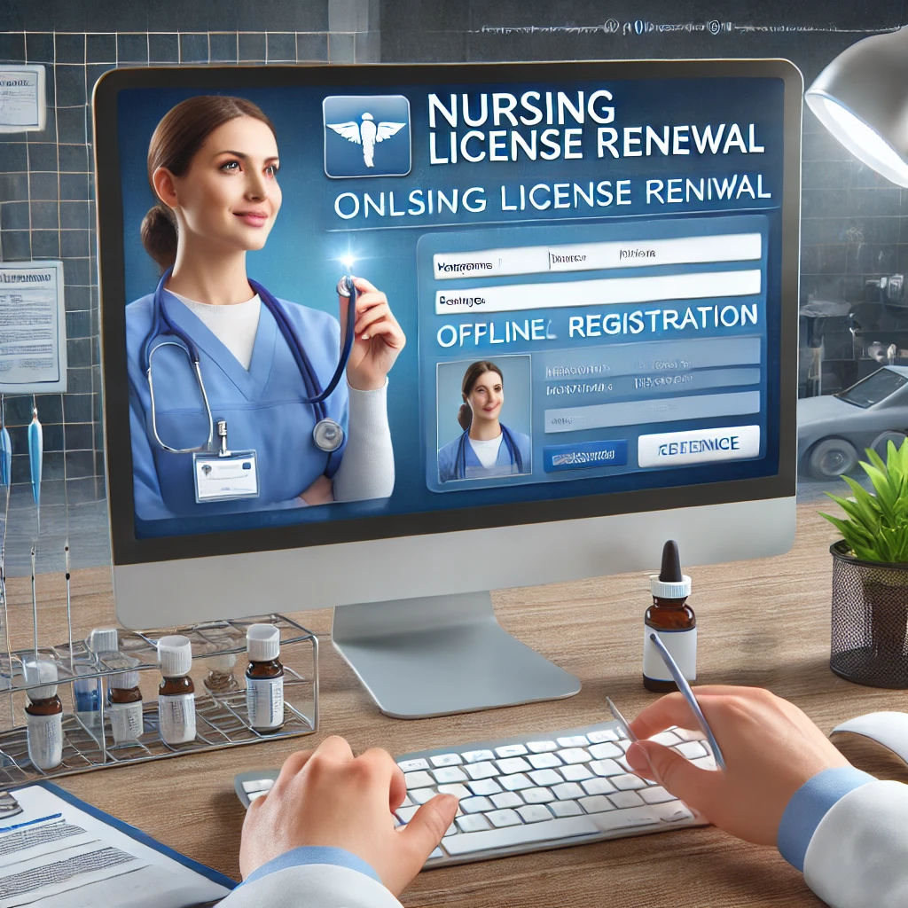 간호사 면허증 발급 갱신 신청방법