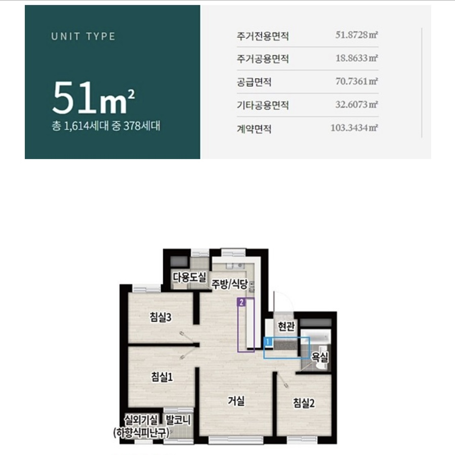 다산신도시 자연앤 푸르지오 아파트 줍줍 안내(계약 취소 세대)