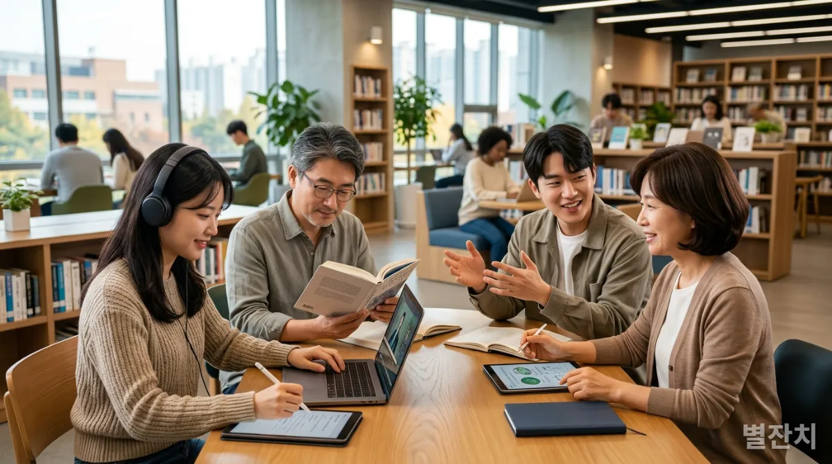 AI 시대에 맞춰 지속적인 학습과 성장을 추구하는 한국인들