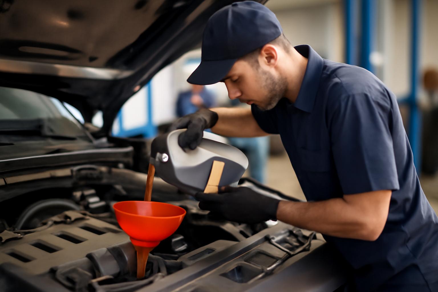 엔진오일 교체 공임비