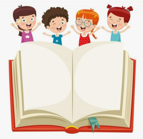 아이들이 책 보며 좋아하는 모습