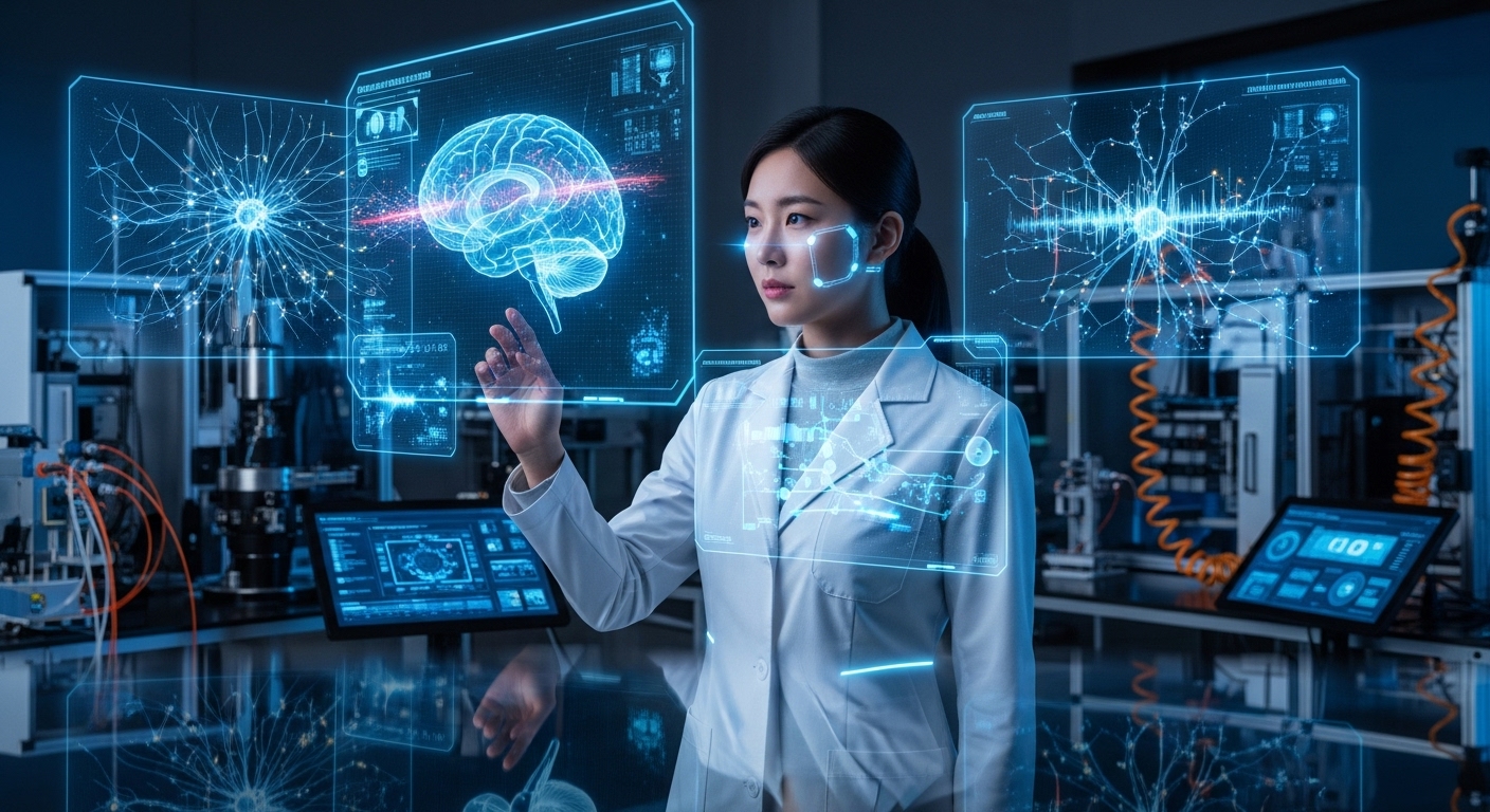 modern neuroscience lab