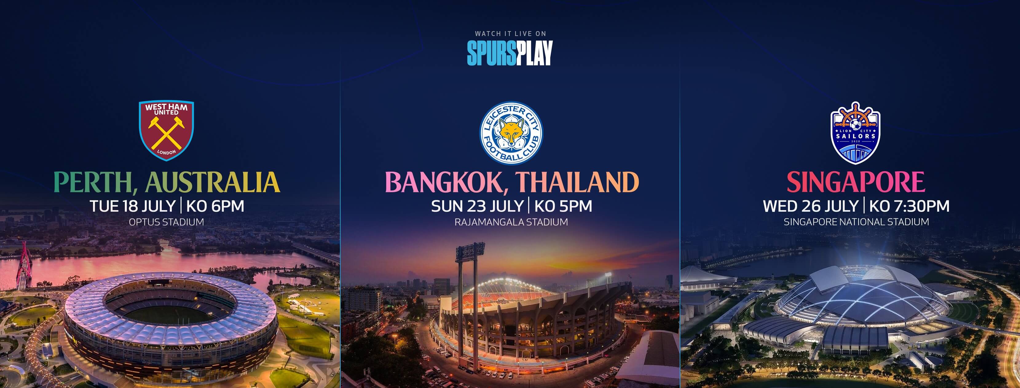 손흥민 토트넘 프리시즌 경기 일정 및 중계보는법