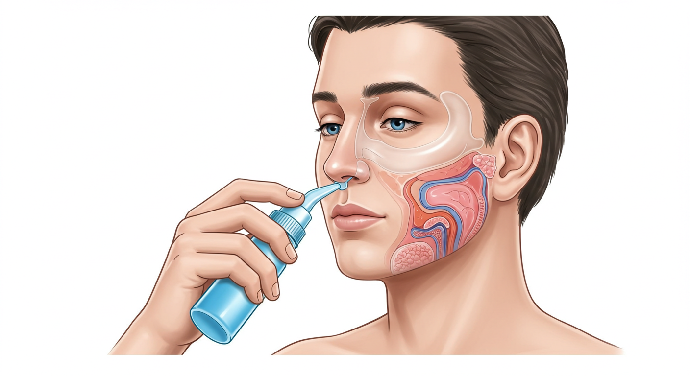 코 세척 시 주의해야 할 방법