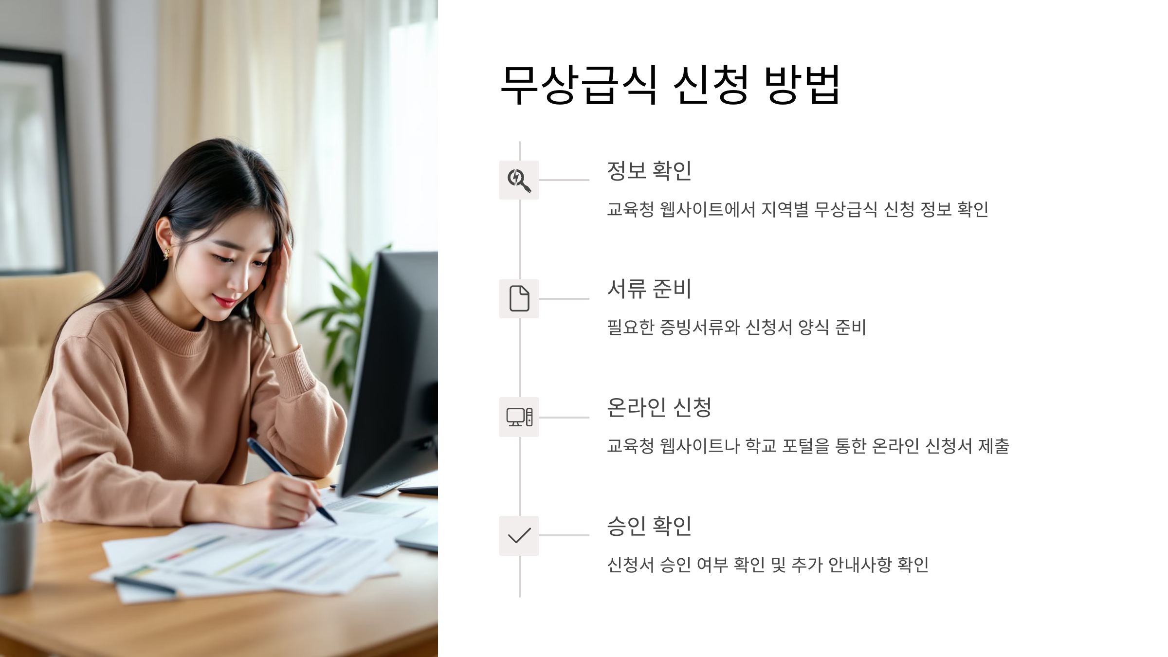 신청 방법과 절차
