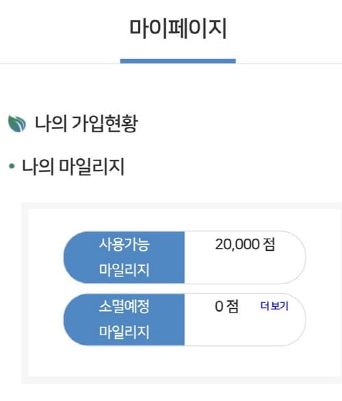 에코마일리지