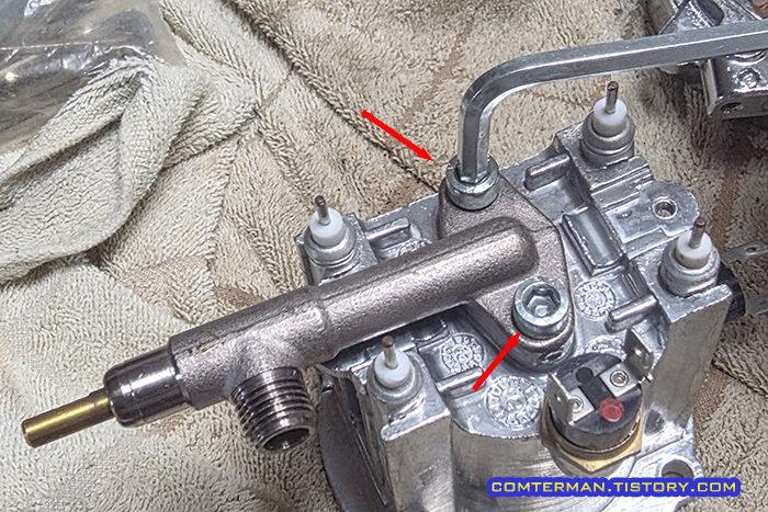 가찌아 클래식 스팀 밸브 분리