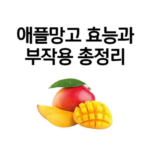 애플망고 효능과 부작용