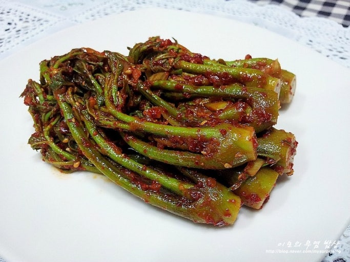 두릅 초무침