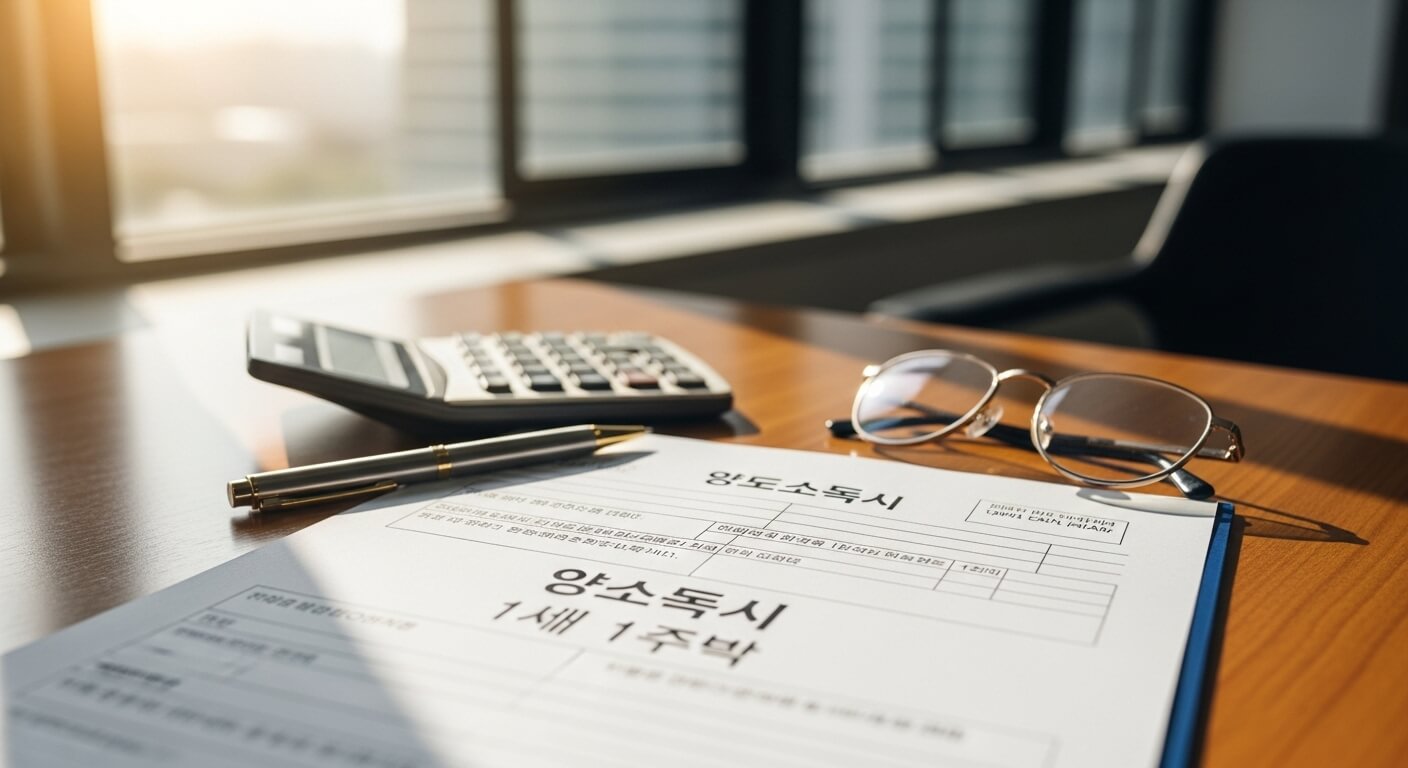 1가구 1주택 양도소득세