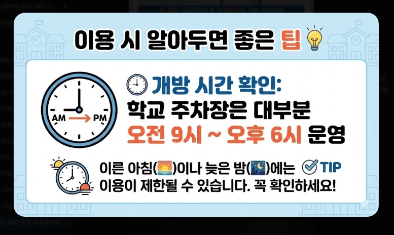 2026 설날 무료주차장(일정, 기간)(지역별 + 현황)