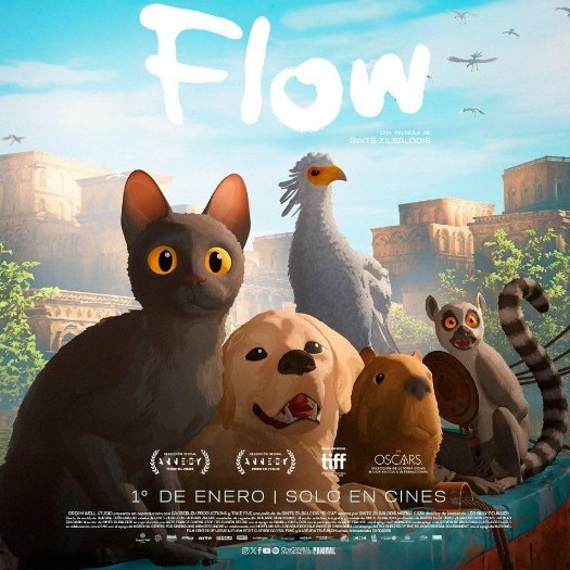 플로우 결말 후기 리뷰 호평과 혹평 - 독립 판타지 어드벤처 애니메이션 영화다시보기 추천