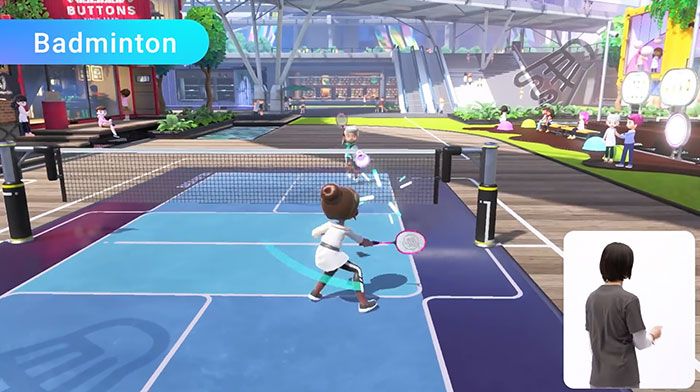 닌텐도 스위치 스포츠 배드민턴