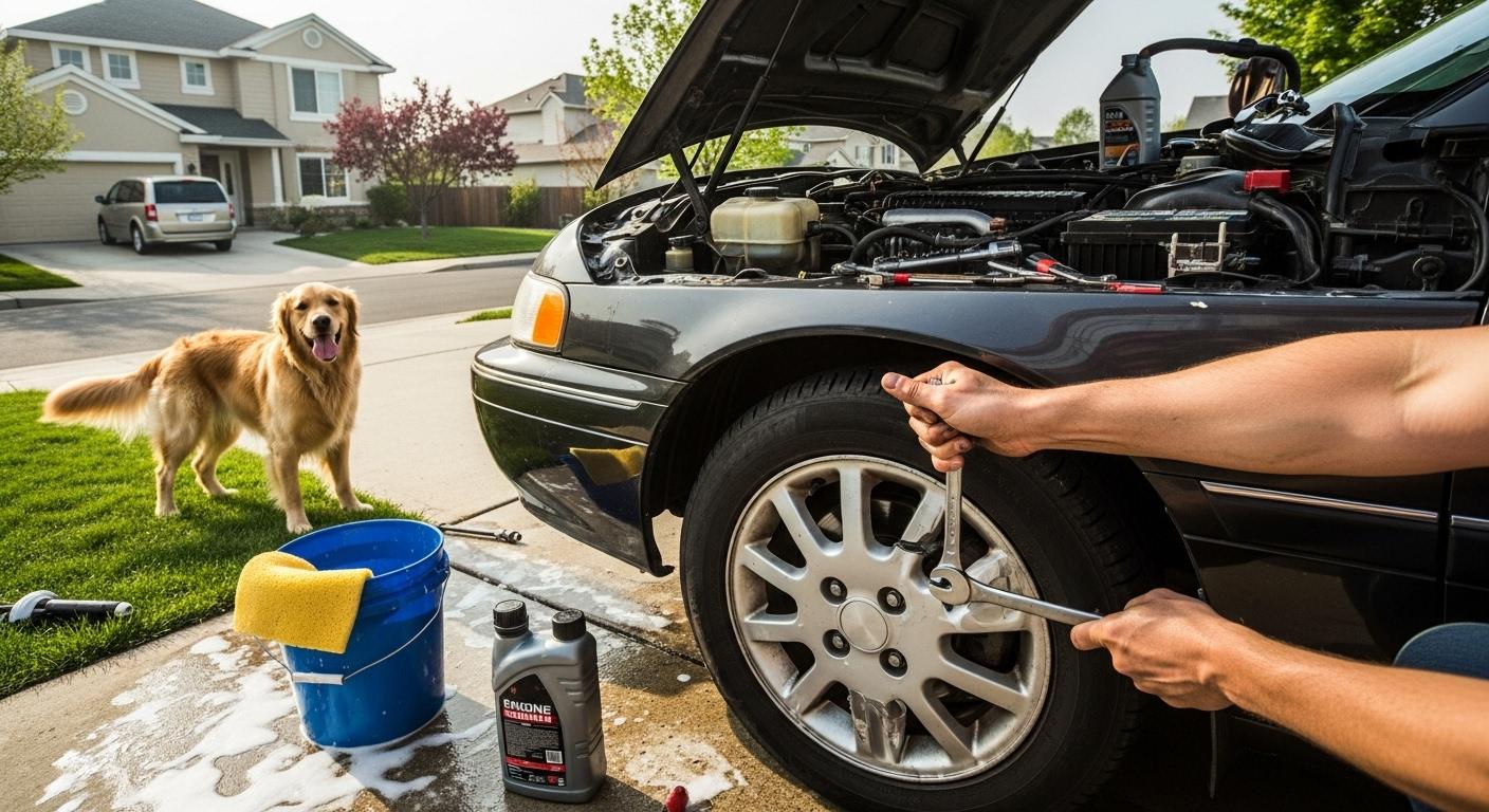 자동차 정비 일요일