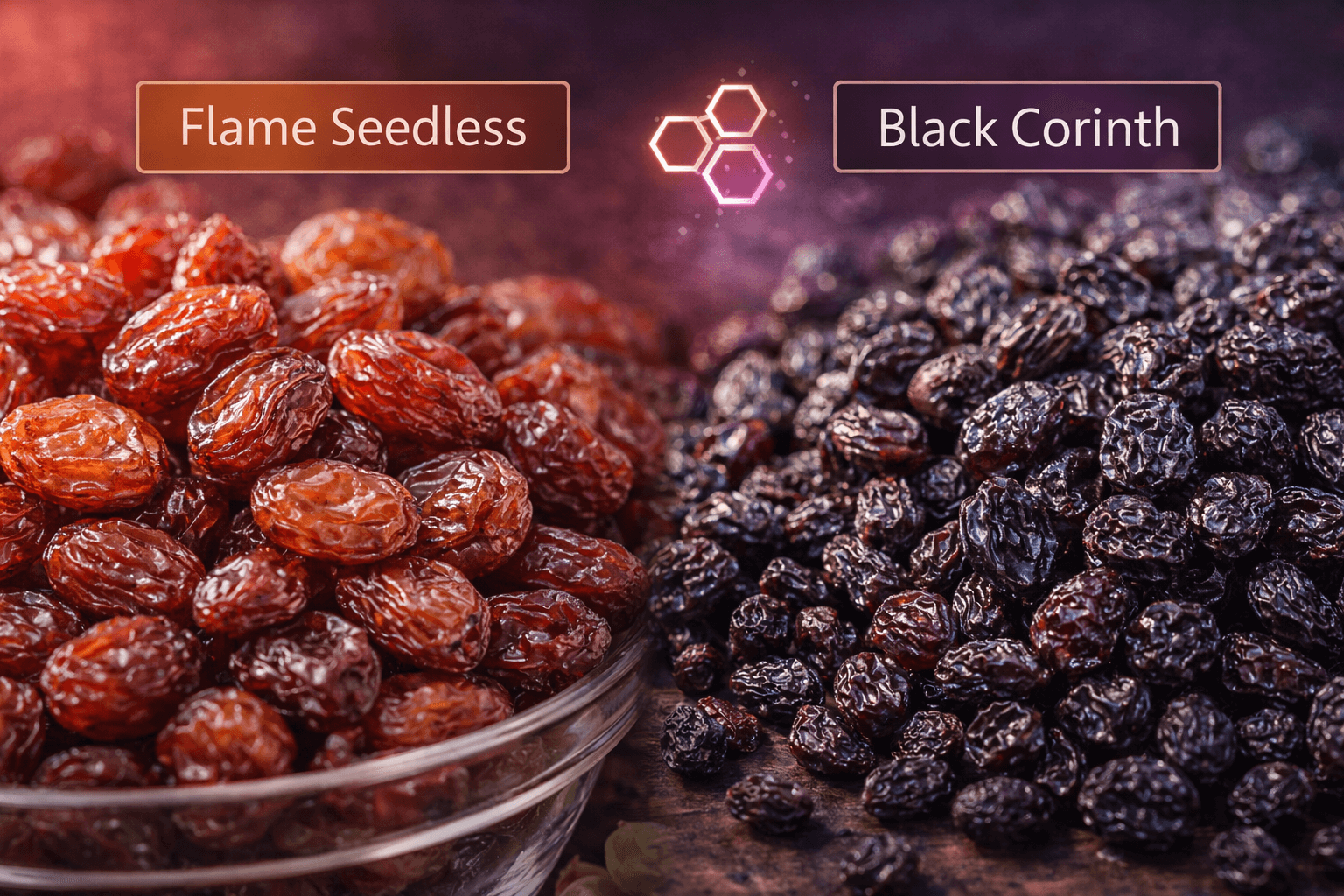 플레임 시들리스와 블랙 코린트 특징