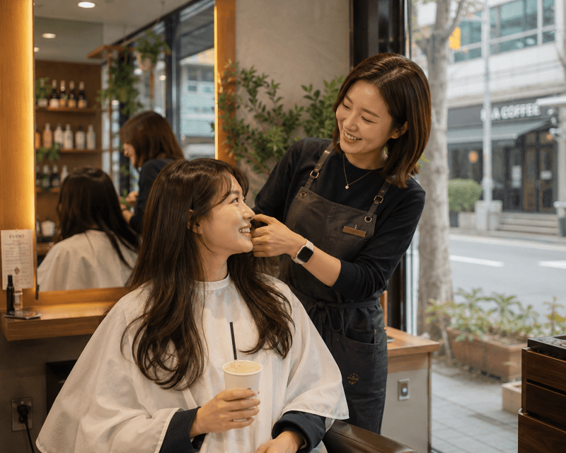 한국의 미용실