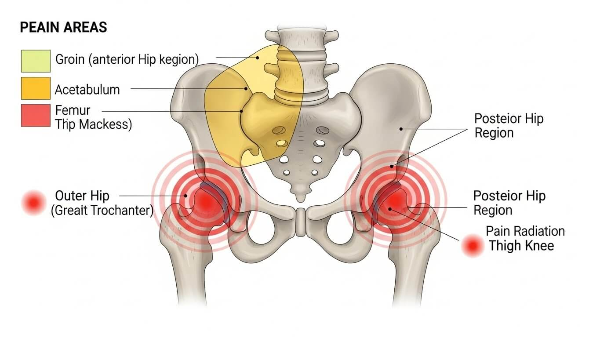고관절 통증 증상 사진 3
