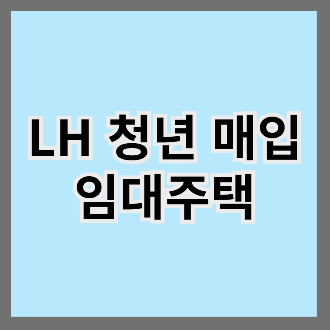 LH 청년 매입임대주택