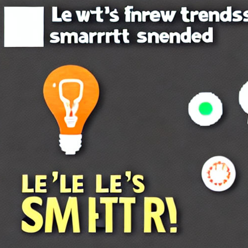 새로운 스마트 트렌드, 알아봅시다