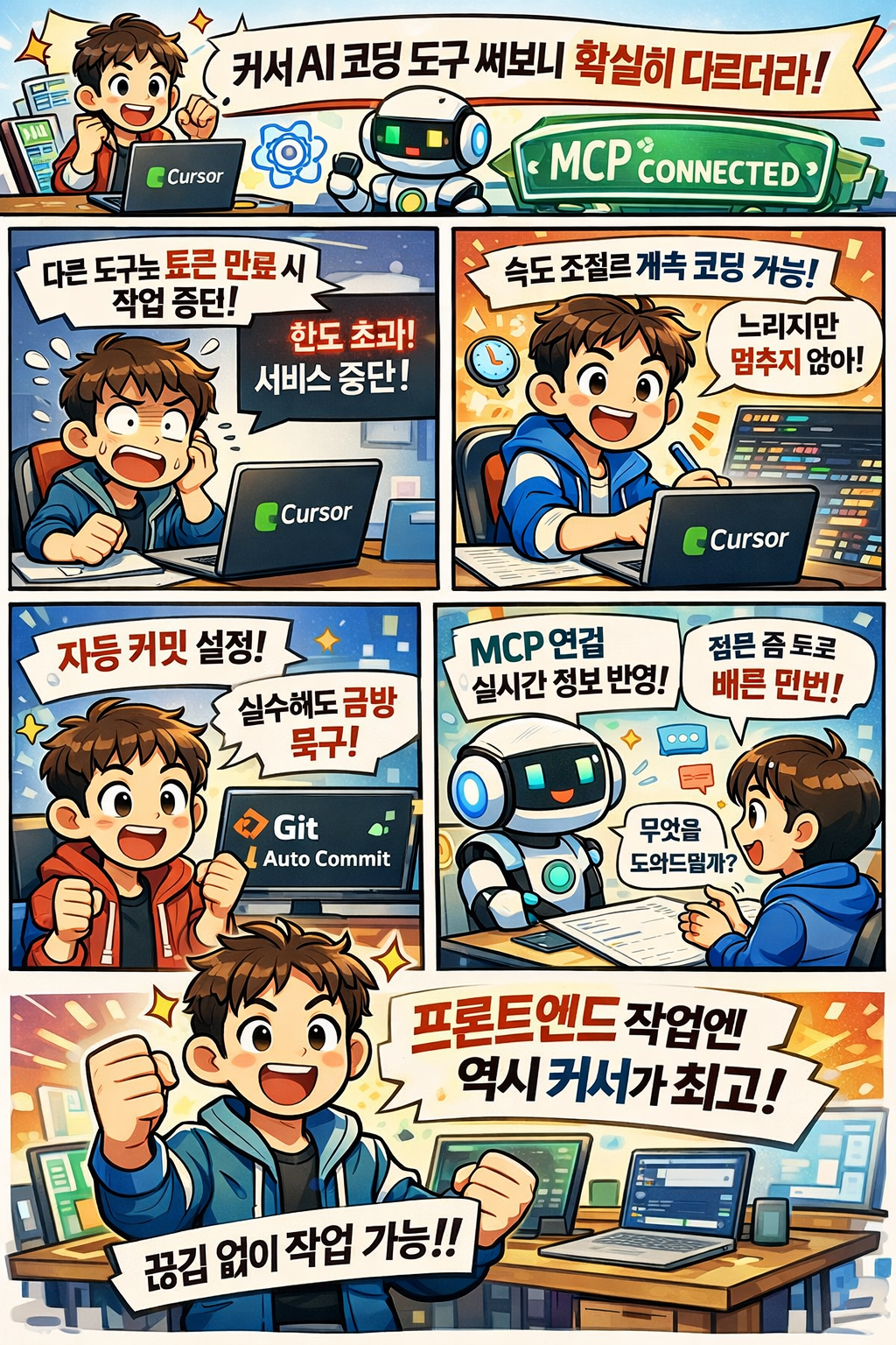 커서 도구 장점