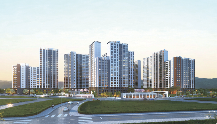 제일풍경채 의왕고천 투시도