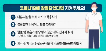 생활 속 개인 방역 수칙