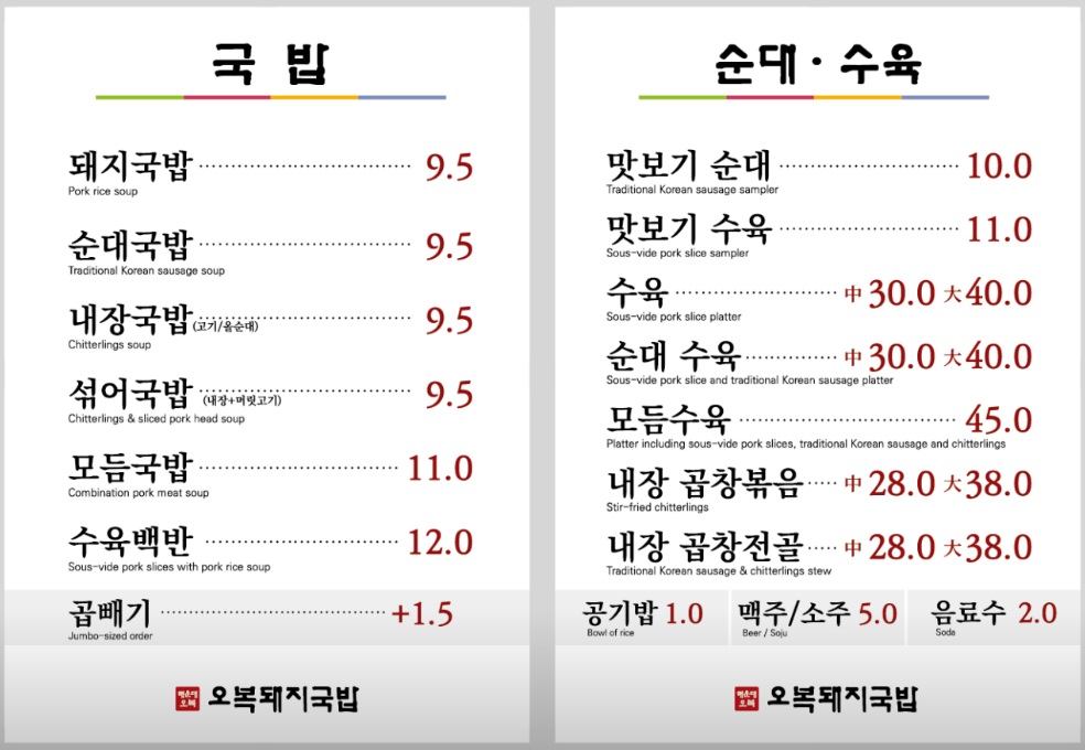 해운대 오복돼지국밥