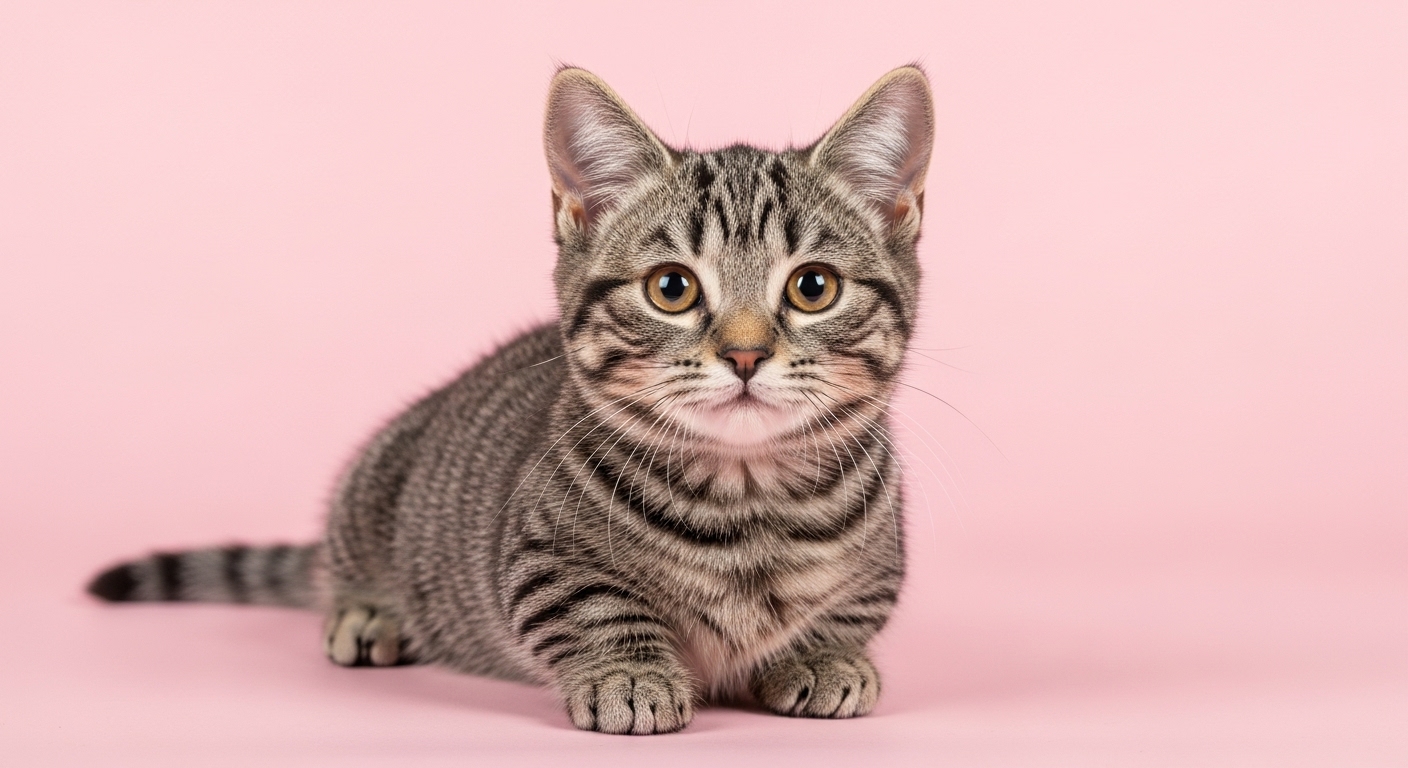 먼치킨 고양이 사진