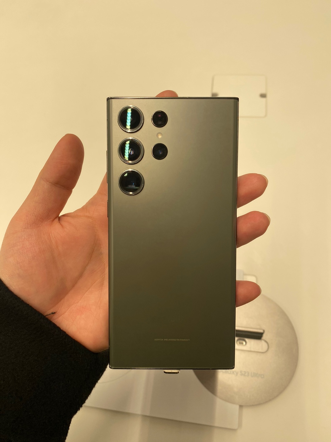 갤럭시 S23 울트라 후면 사진