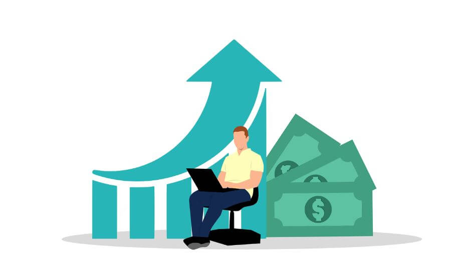 돈이 되는 일을 하고 있는 남성