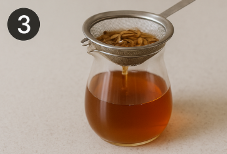 약불 유지: 20~30분. 맛을 보며 취향에 맞게 조절