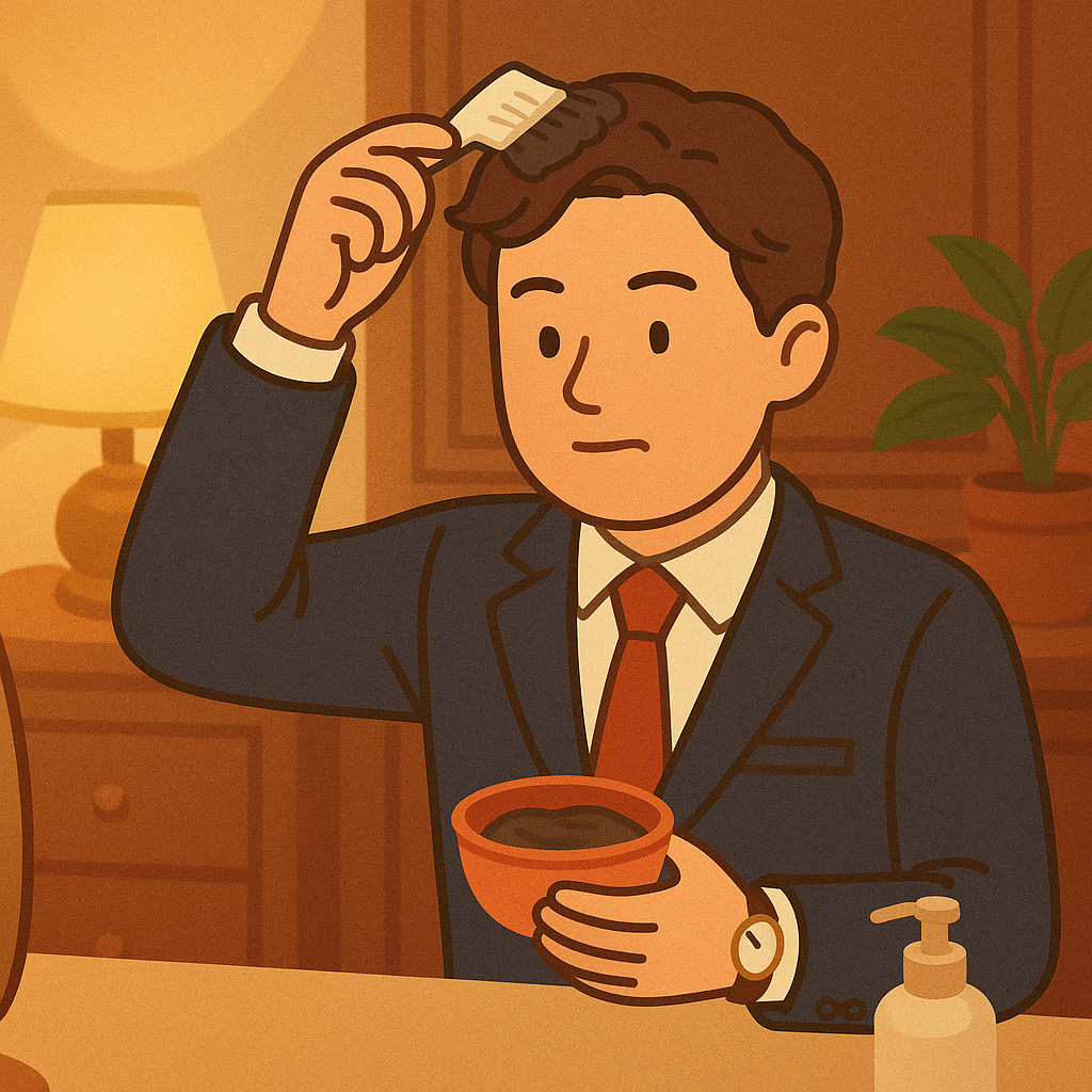 염색