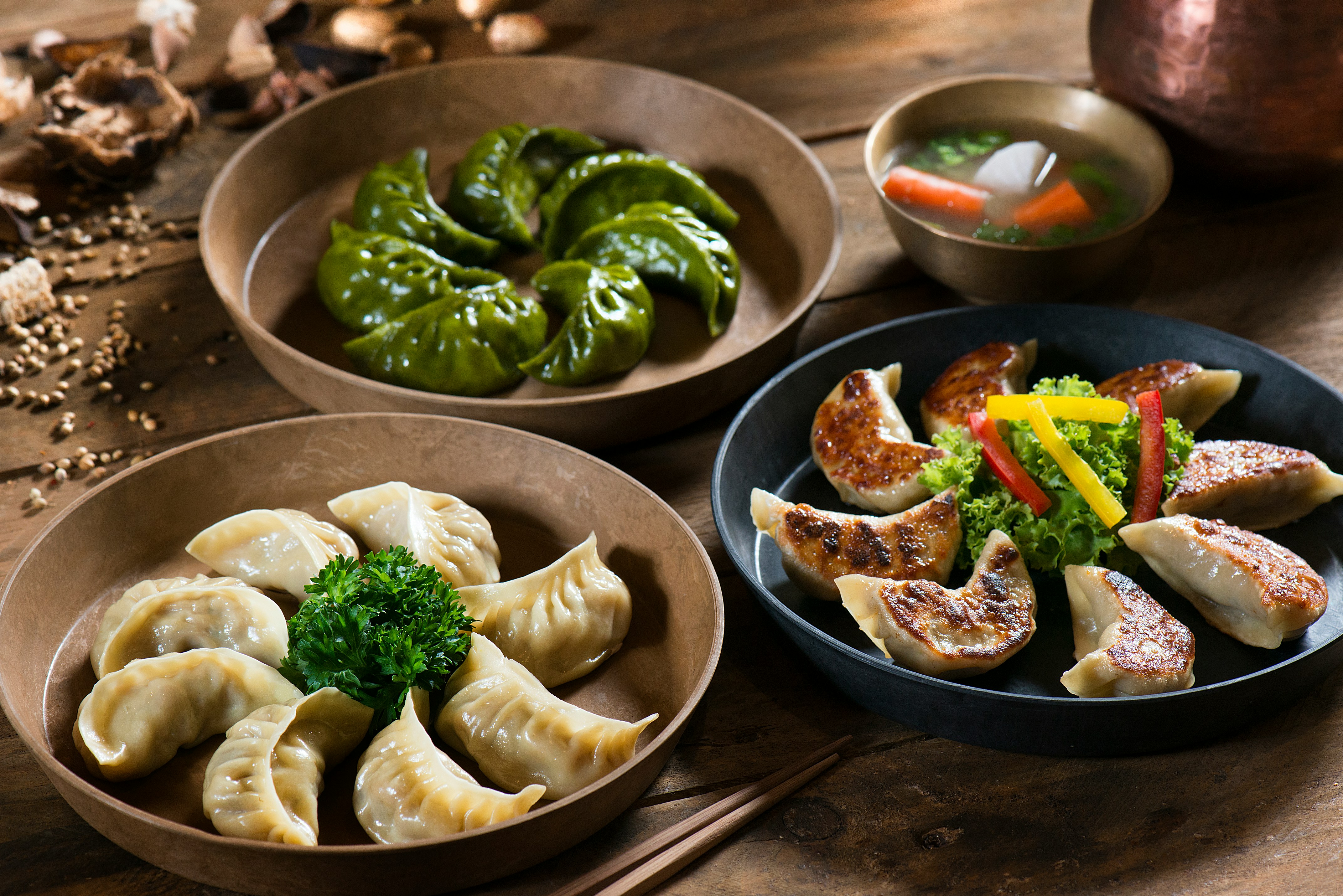 dumpling 만두 이미지