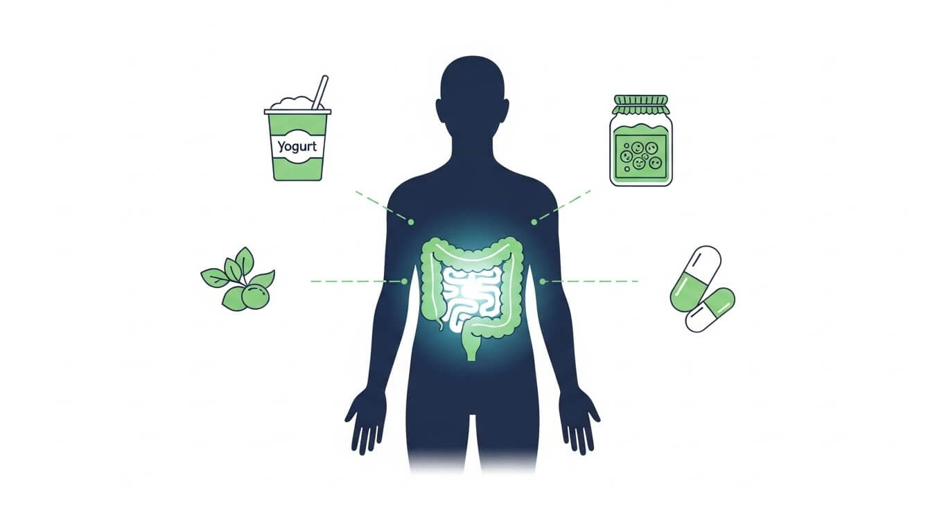 장 건강식품 TOP3 비교 (요거트, 발효음식, 영양제)