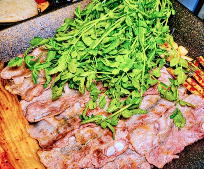 생방송 오늘저녁 김포 미나리삼겹살 맛집