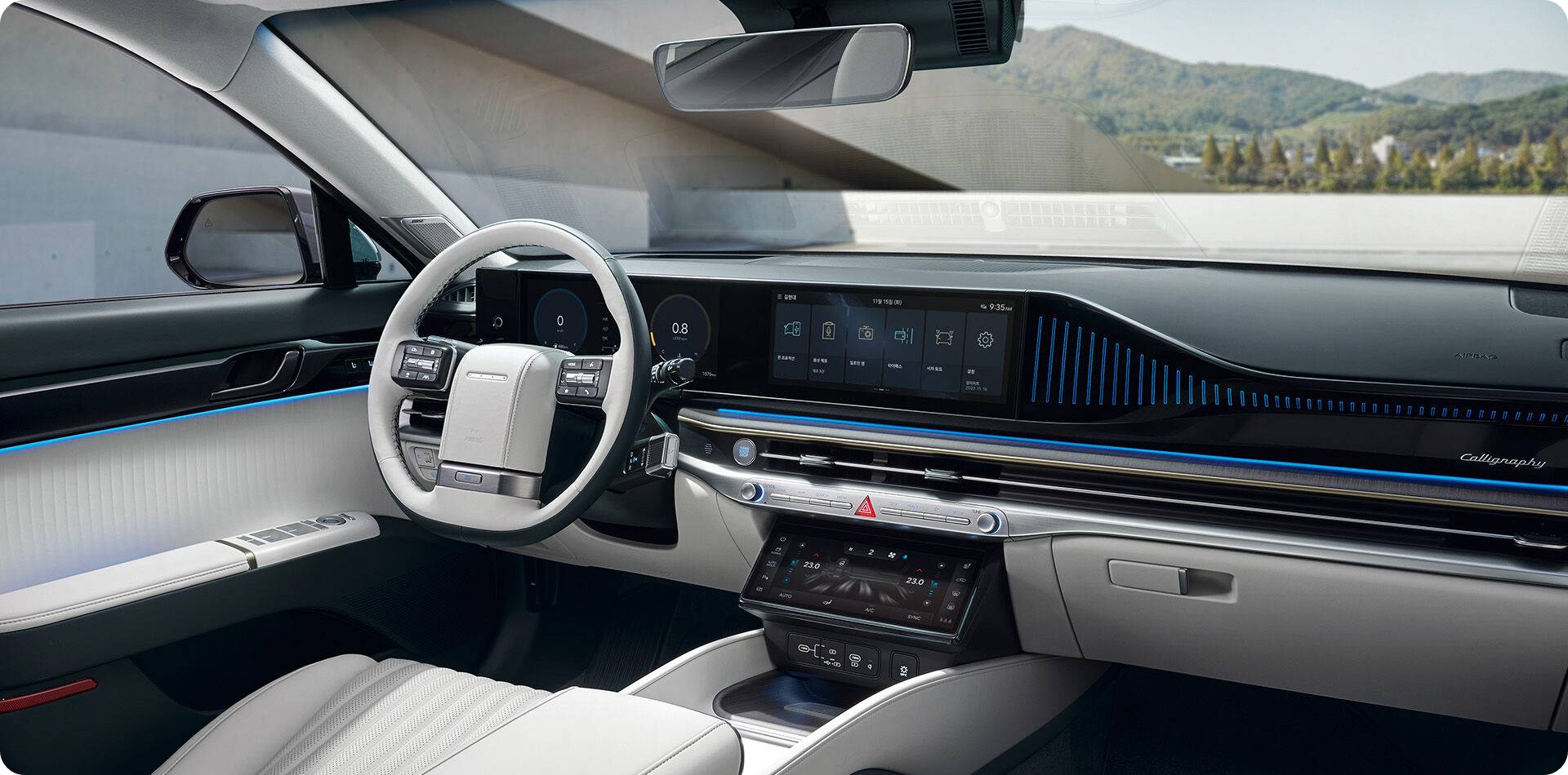 2025 그랜저 하이브리드 실내