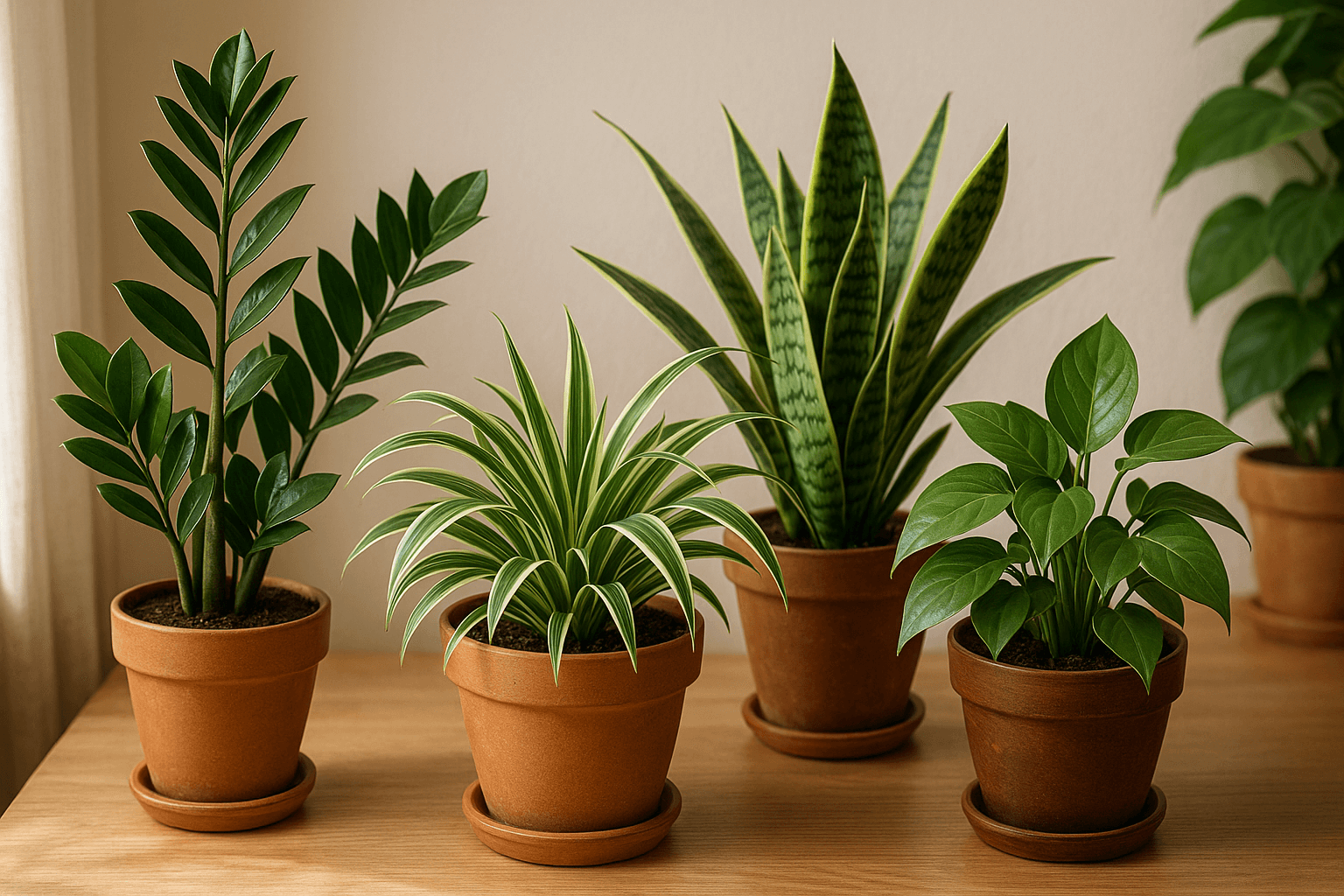 "집안 공기를 깨끗하게, 쉽게 키우는 그린 친구들"