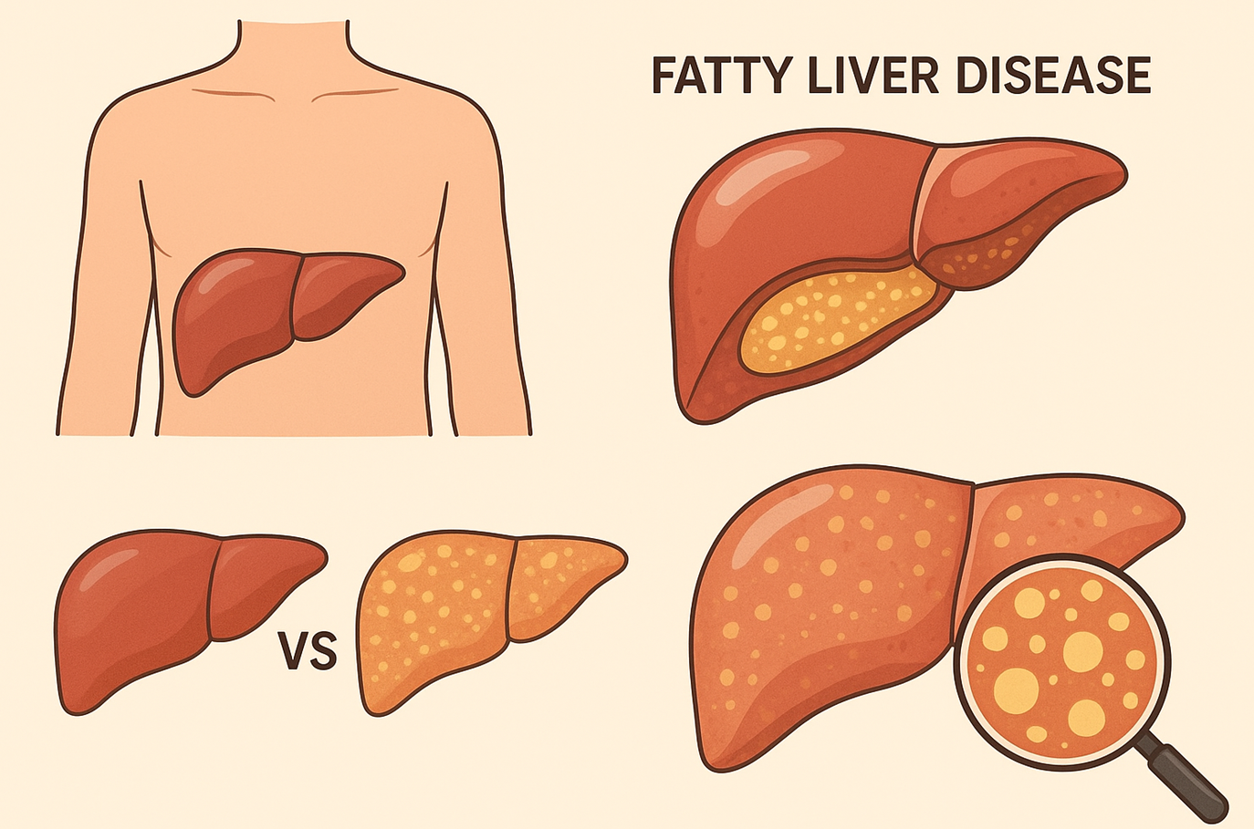 지방간 질환 관련 이미지