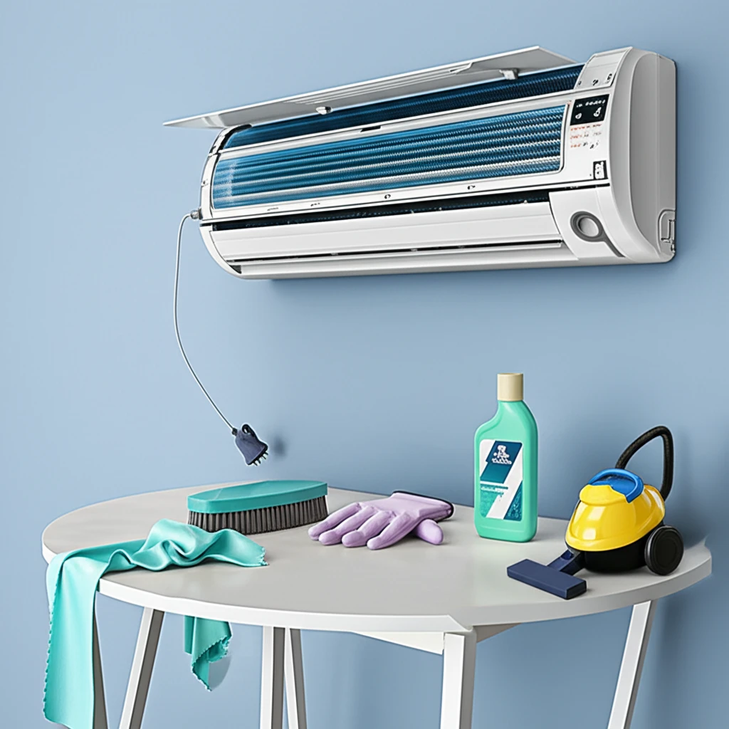 에어컨 필터 청소법: 건강 지키고 냉..